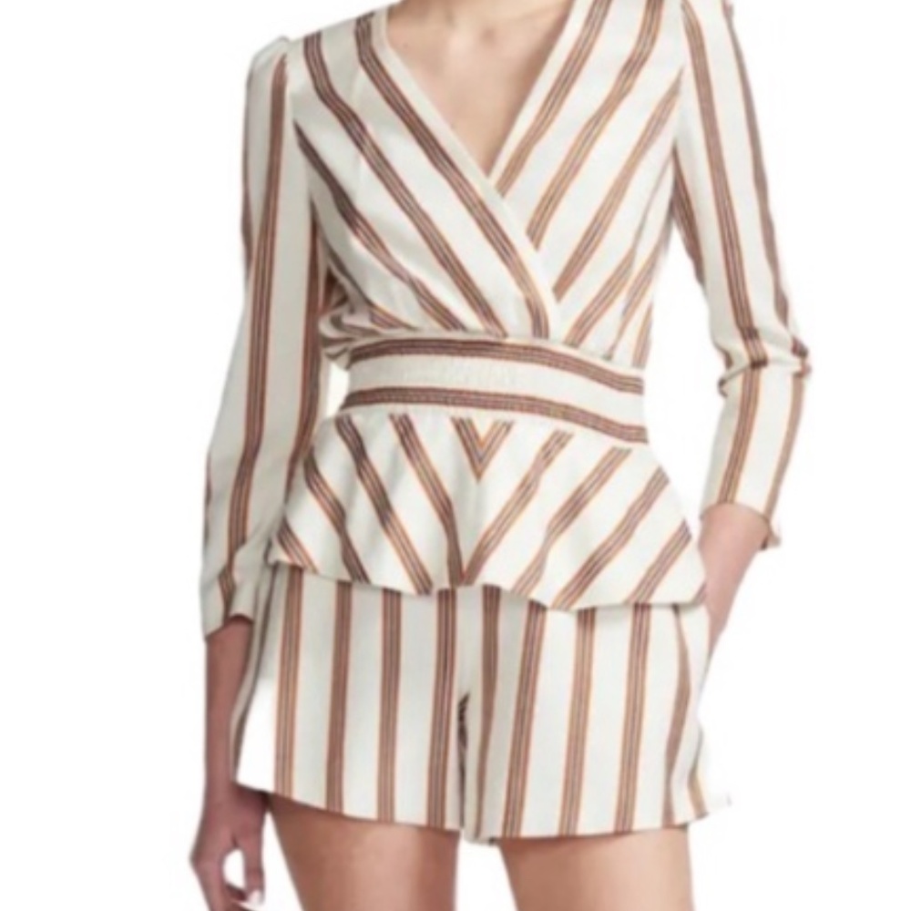Maje Peplum Romper